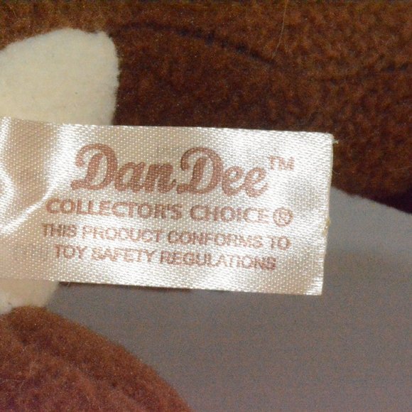 Dan Dee Rudolph Plush Christmas Lovey Soft Toy 9" - Picture 8 of 9